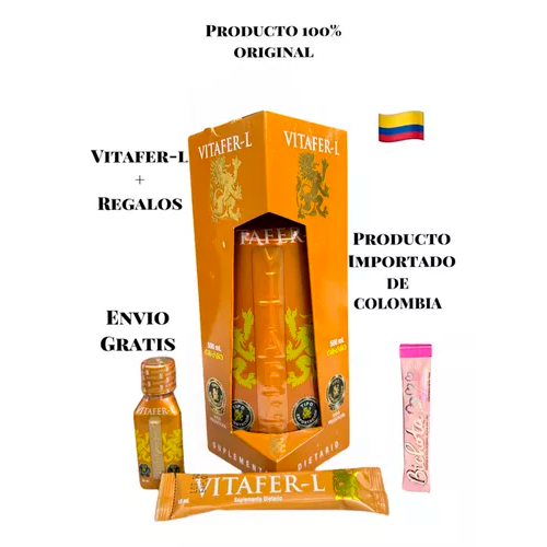 Vitafer-l Original Importado + Regalos